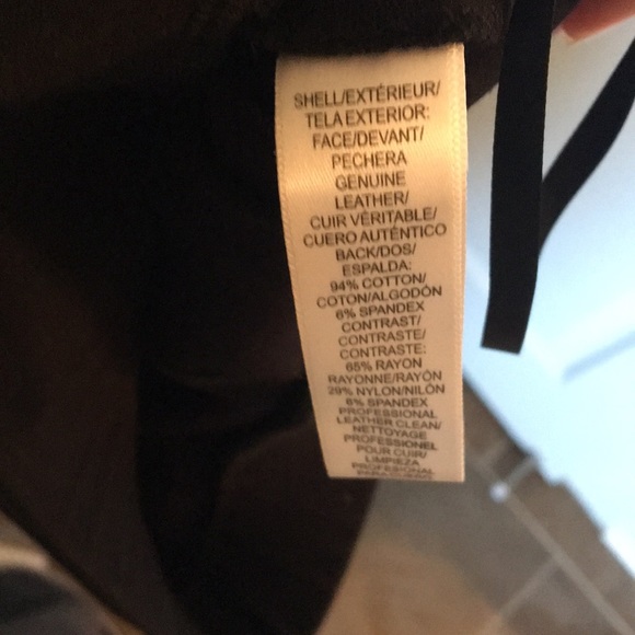 Genuine Leather front leggings - Picture 6 of 6